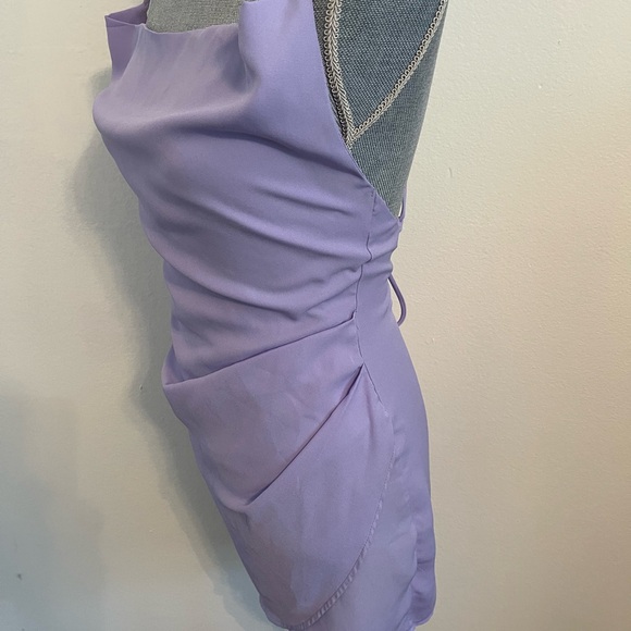 Elegant Lavender Slip Dress from Lucy on the Sky . Size Small - Picture 10 of 16